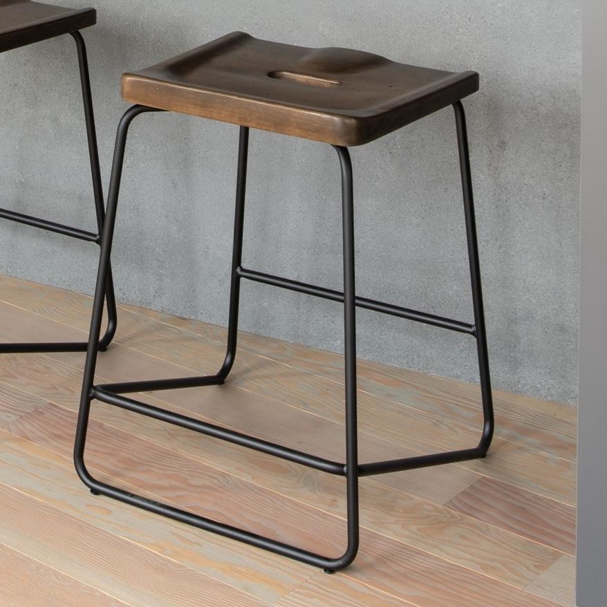 Metal saddle sales stool